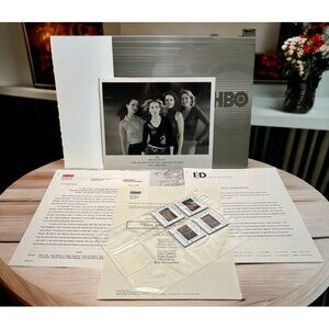 HBO Press Kit Sex in the City Sarah Jessica Parker Kim Cattrall Photo Slides